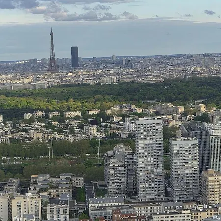 Appartamento Luxury 40th Floor Eiffel Tower Pnormic View Puteaux